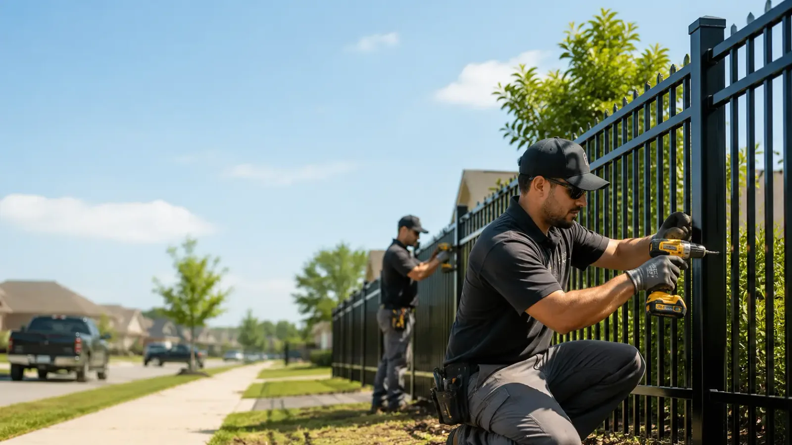 Metal Fence Installation in Gilbert, IA